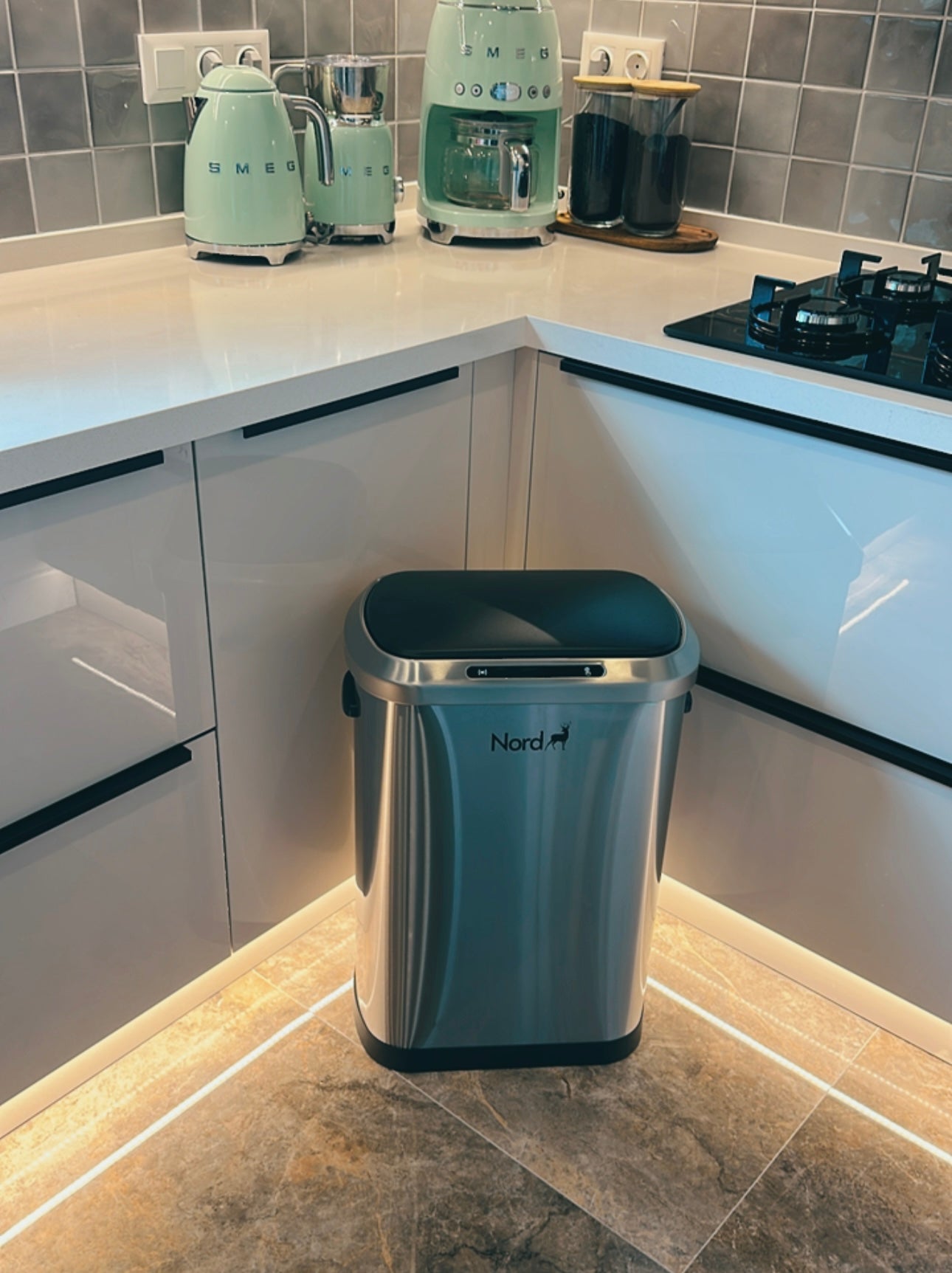 Oslo Akıllı Çöp Kutusu - 50L